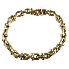 Tiffany & Co. Bracelet à maillons longs en or jaune 18 carats