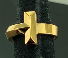 Tiffany & Co. 18 Kt Rose Gold "T1" Ring