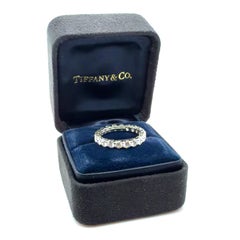 Tiffany & Co., 1.80 Carats Round Brilliant Cut Diamond Embrace Band, 3 mm