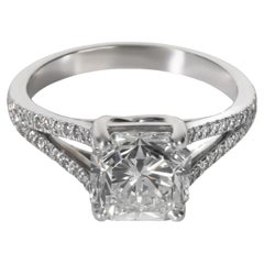 Tiffany & Co. 1.80ct Cut Cornered Mixed Cut Diamond Lucida Engagement Ring