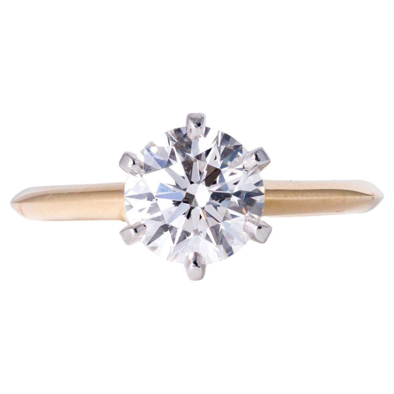 Tiffany & Co 1,81 carat I/VVS2 bague de fiançailles diamant rond brillant