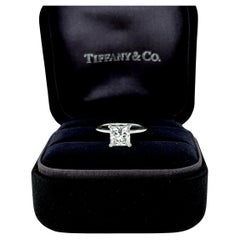 Tiffany & Co., 1.81 Carat Princess Cut Diamond Engagement Ring