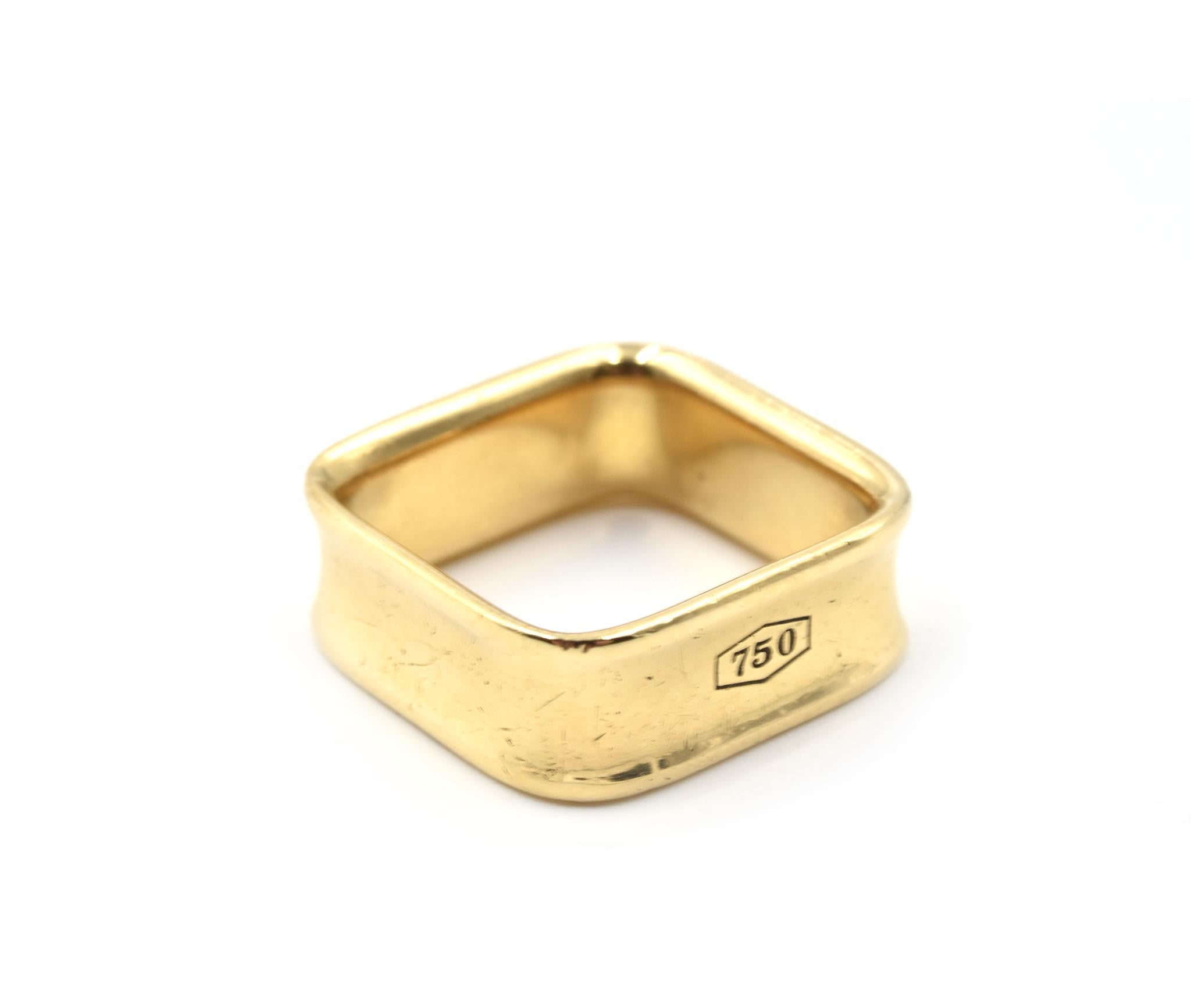 tiffany 1837 square ring