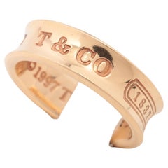 Tiffany & Co. 1837 Band Ring Gold