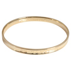Bangle Tiffany & Co. 1837 in oro giallo 18 carati