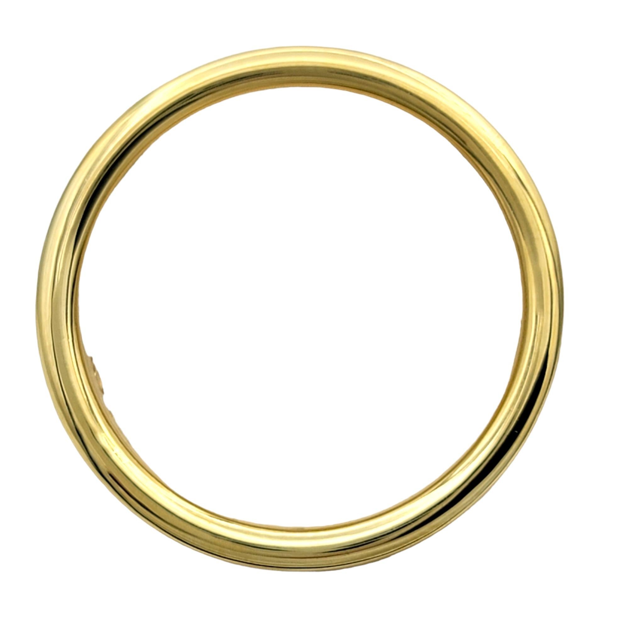Women's or Men's Tiffany & Co. 1837 Collection Band Ring in Polished 18 Karat Yellow Gold