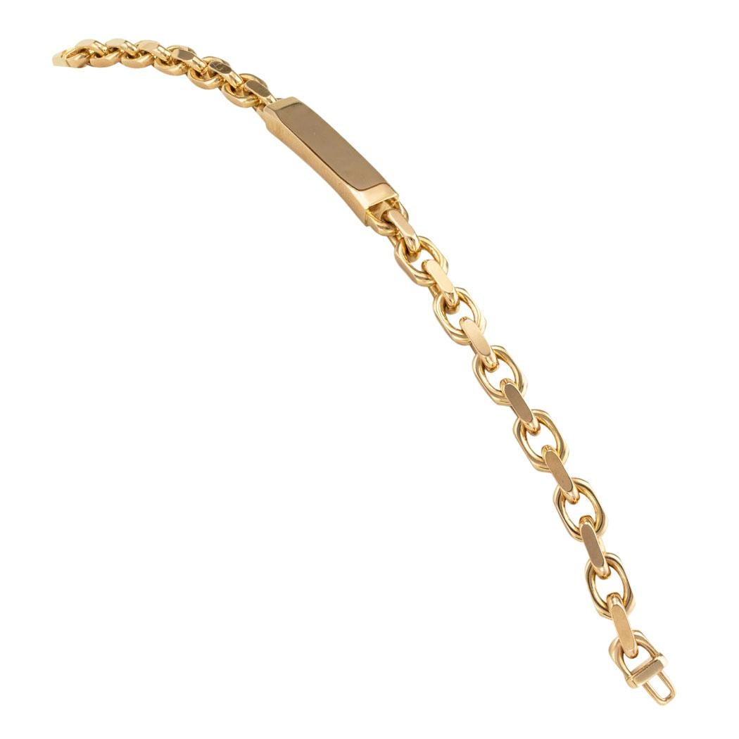 Tiffany & Co 1837 Collection gentleman’s rose gold ID bracelet, 9