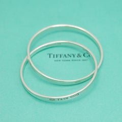 Tiffany & Co. 1837 Collection Sterling Silver Interlocking Circle Bangle
