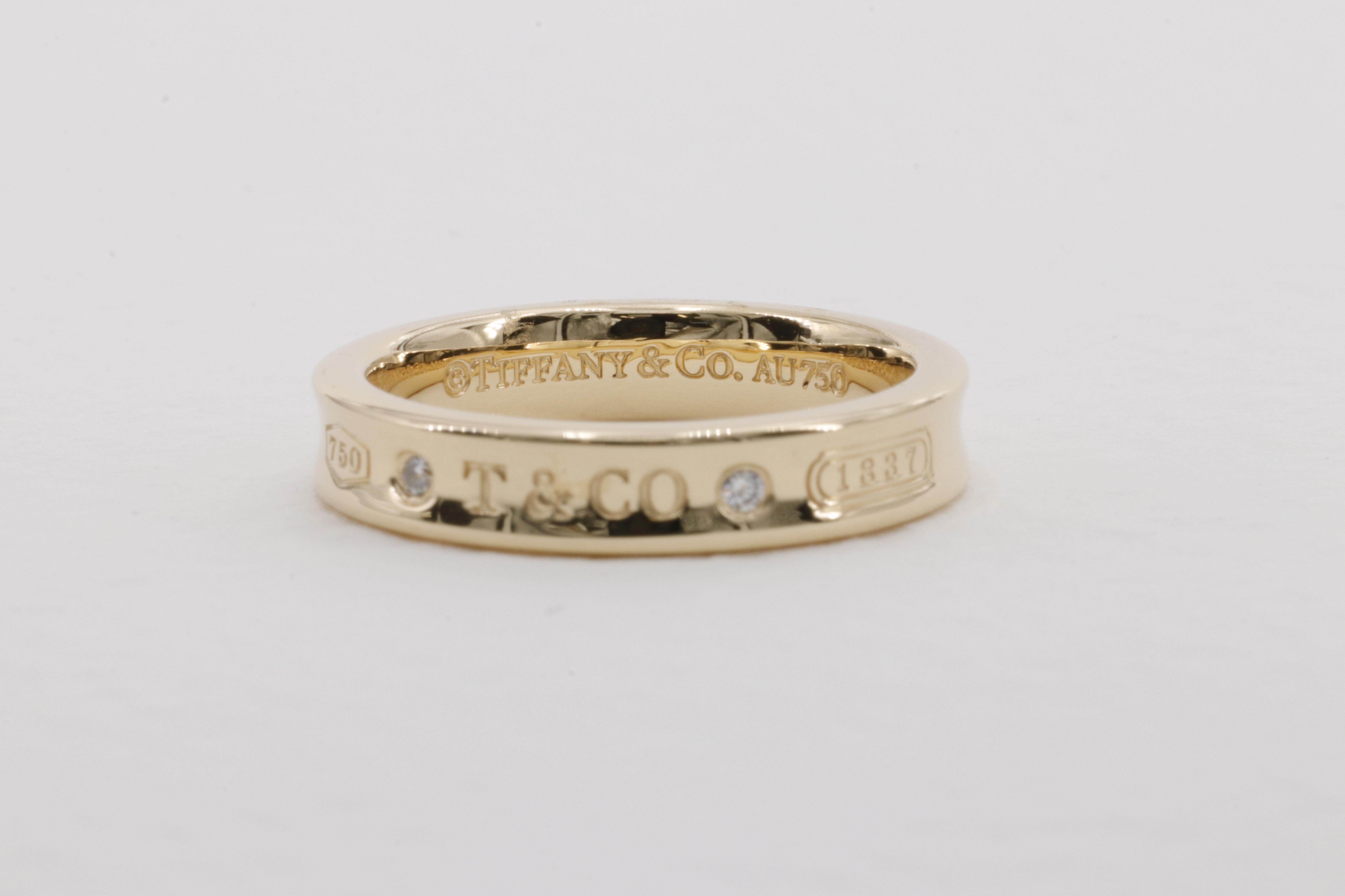 tiffany & co 1837 ring