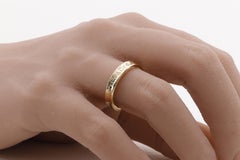 Tiffany & Co. 1837 Diamond Band Ring in 18 Karat Yellow Gold