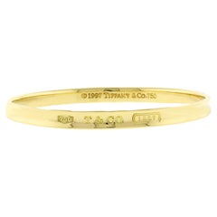 Tiffany & Co. 1837 Gold Bangle Bracelet