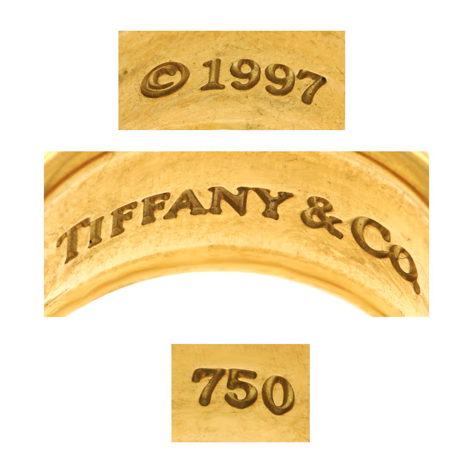 tiffany hoop earrings 1837