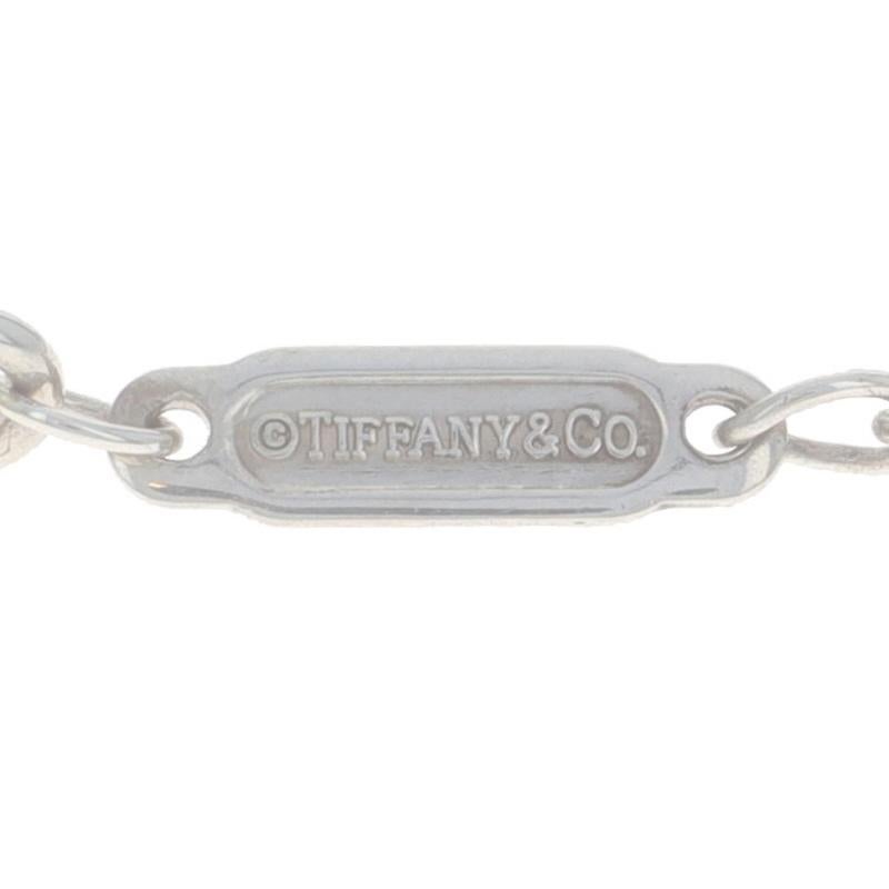Tiffany & Co. 1837 Ineinandergreifendes Kreisarmband aus Sterlingsilber 925, verstellbar, Tiffany & Co. 2