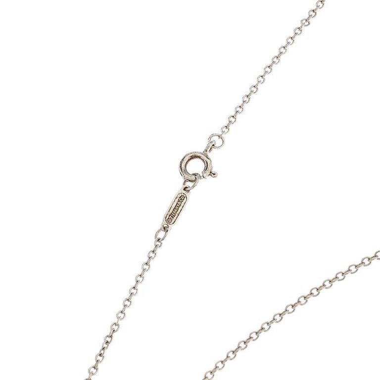 Tiffany and Co. 1837 Interlocking Circles Silver Lariat ...