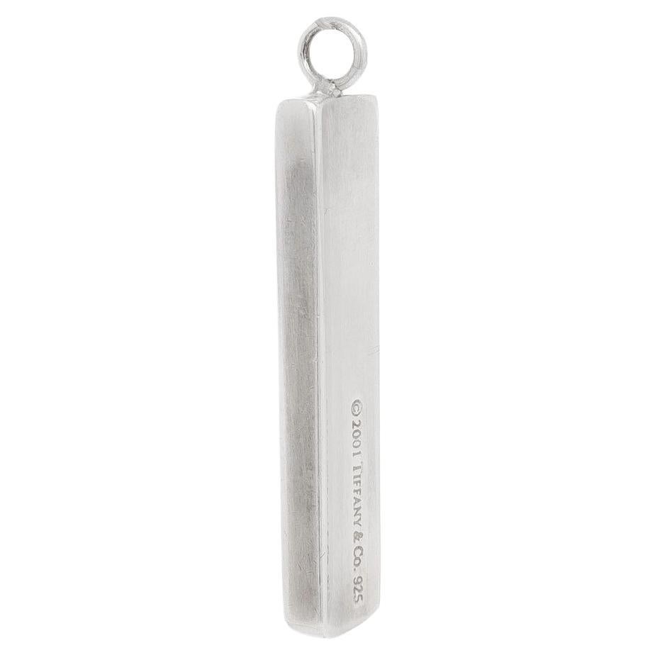 Tiffany & Co. 1837 Maker's Mark Sterling Silver Pendant For Sale