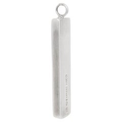 Pendentif Tiffany & Co. 1837 en argent sterling, marqué « Maker's Mark »