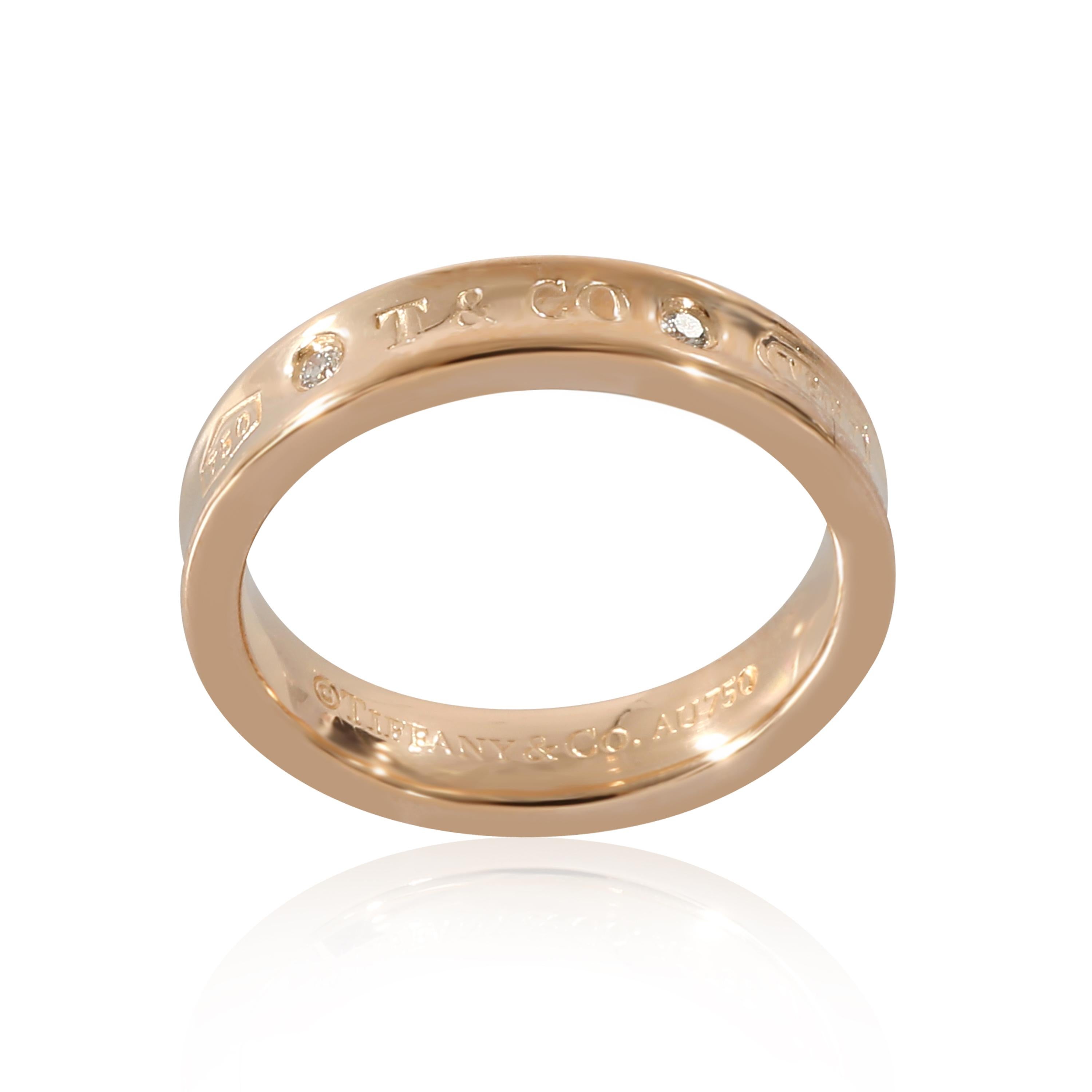 Tiffany & Co. 1837 Schmaler Diamantring aus 18 Karat Roségold mit 0,02 Karat

PRIMÄRE DETAILS
SKU: 134997
Auflistung Titel: Tiffany & Co. 1837 Schmaler Diamantring in 18K Rose Gold 0,02 CTW
Beschreibung des Zustands: Eine kurze Lektion in Stil und