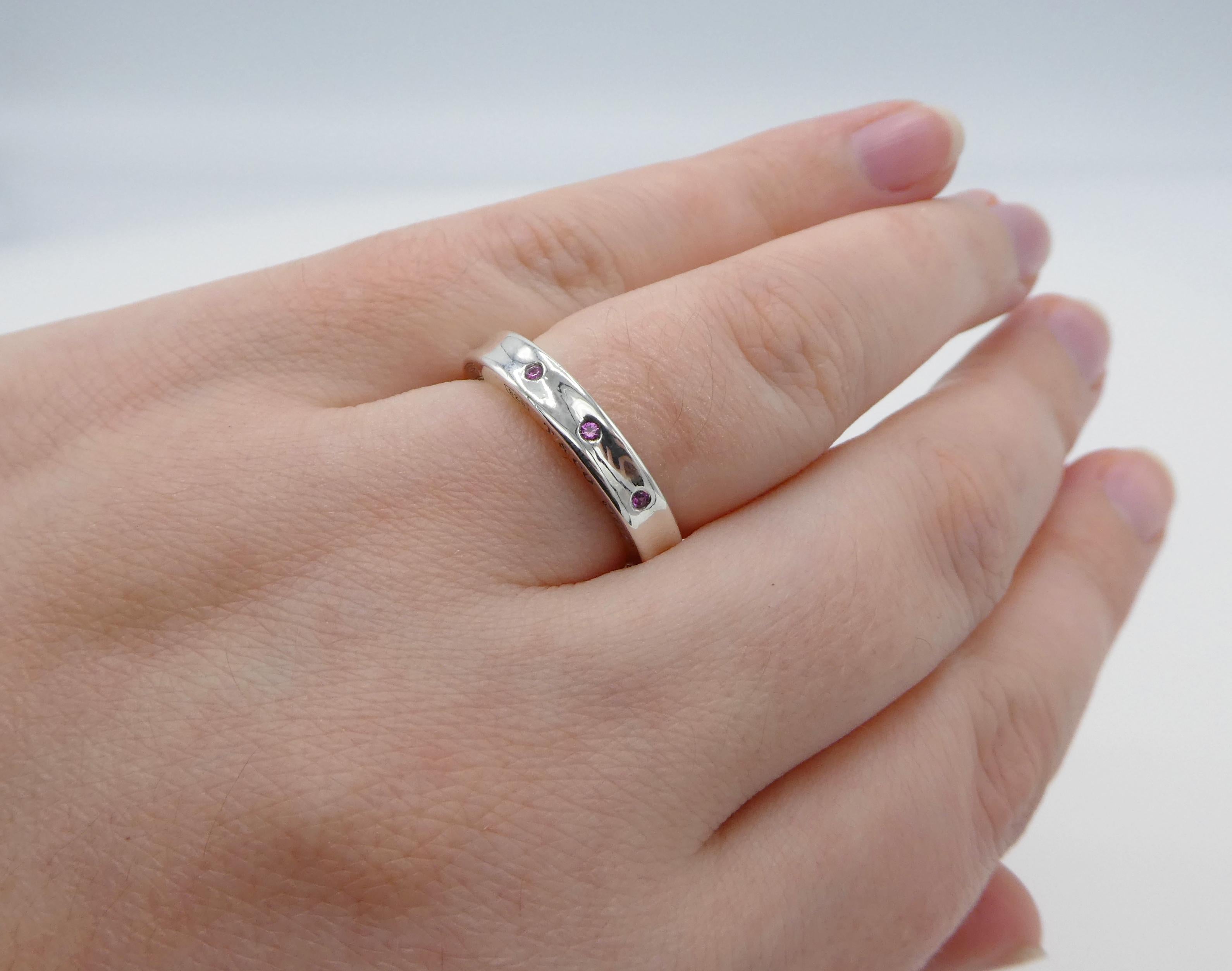 tiffany 1837 sapphire ring