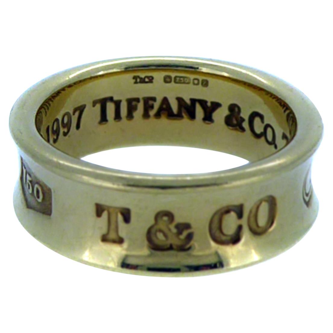 Tiffany & Co. "1837" Ring, Yellow Gold Band