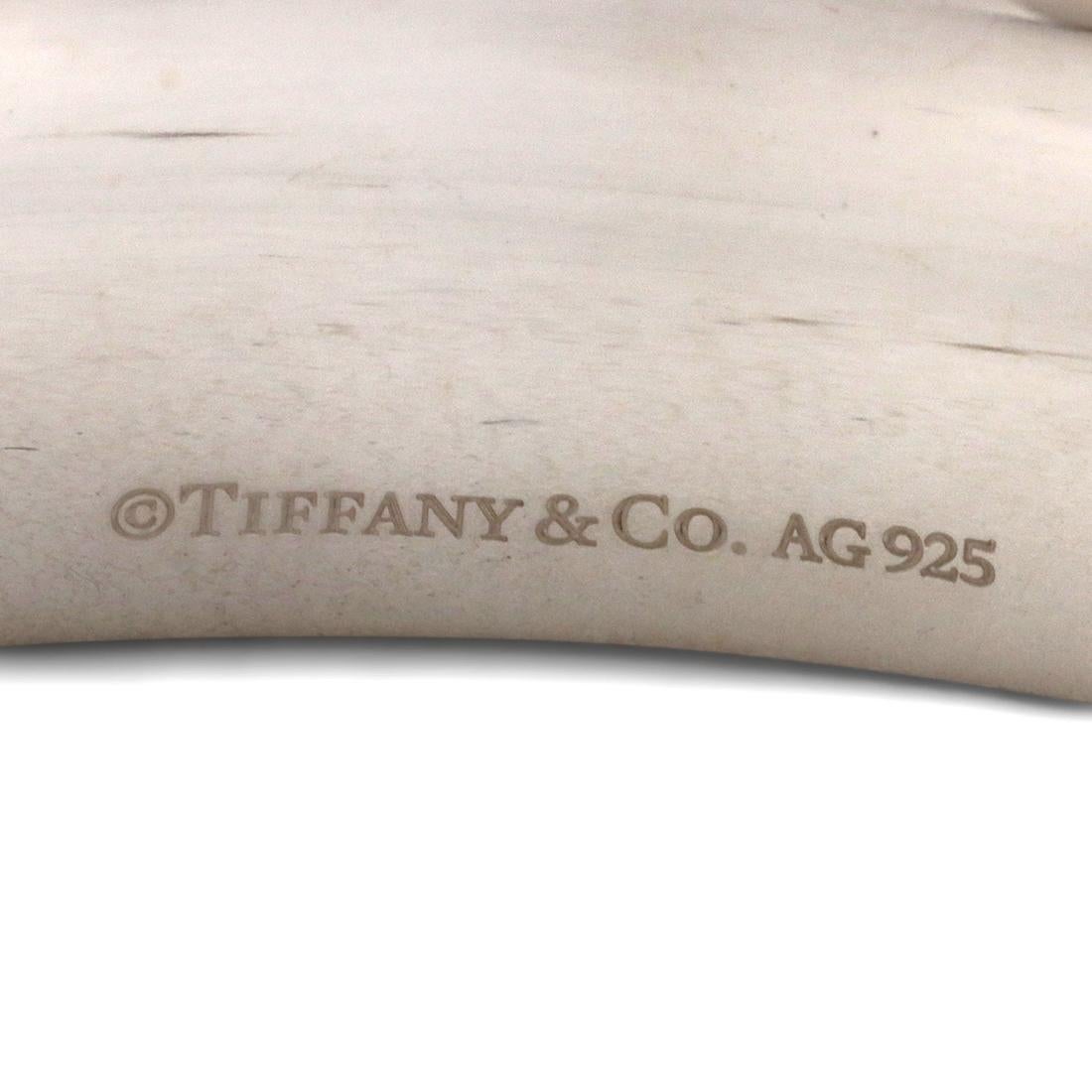 Tiffany & Co. '1837' Silver Cuff In Excellent Condition In New York, NY