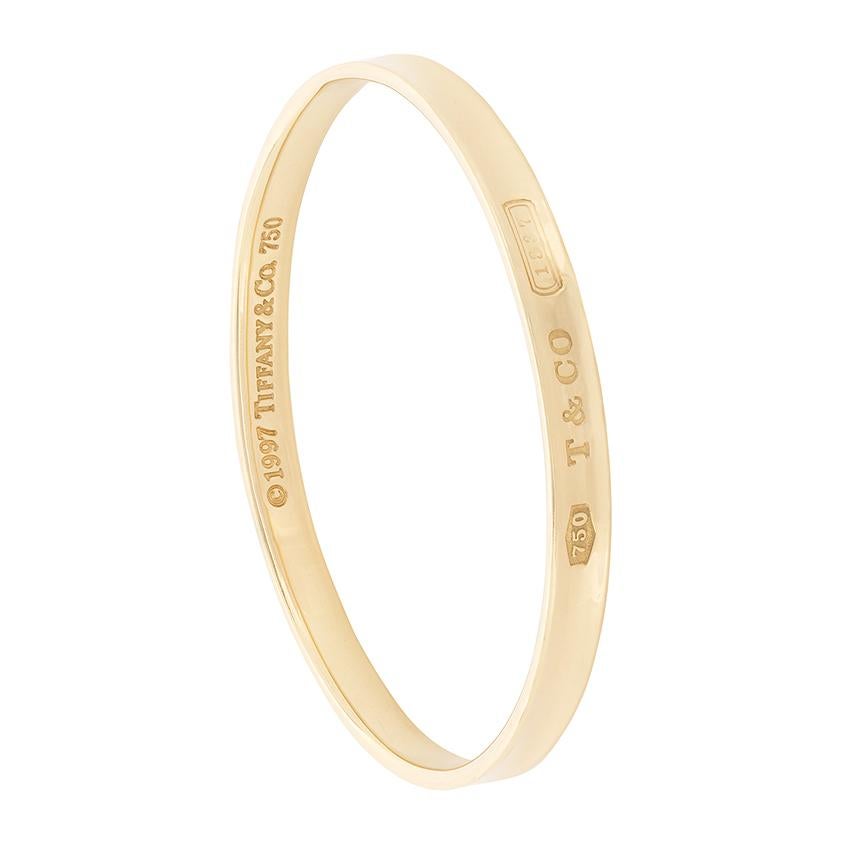 tiffany bangles gold