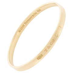Tiffany & Co. ‘1837’ Solid Gold Bangle, circa 1997