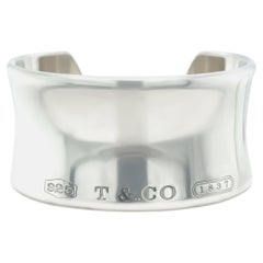 Tiffany & Co. 1837 Sterling Silver Cuff Bracelet 82g