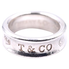 Tiffany & Co. 1837 Sterling Silver Ring