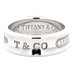Tiffany & Co., bague en argent sterling 1837