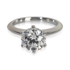 Tiffany & Co. 1.86 ct Round Brilliant Diamond Engagement Ring