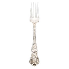 Vintage Tiffany & Co. 1878 Olympian Sterling Silver Serving Fork, No Monogram