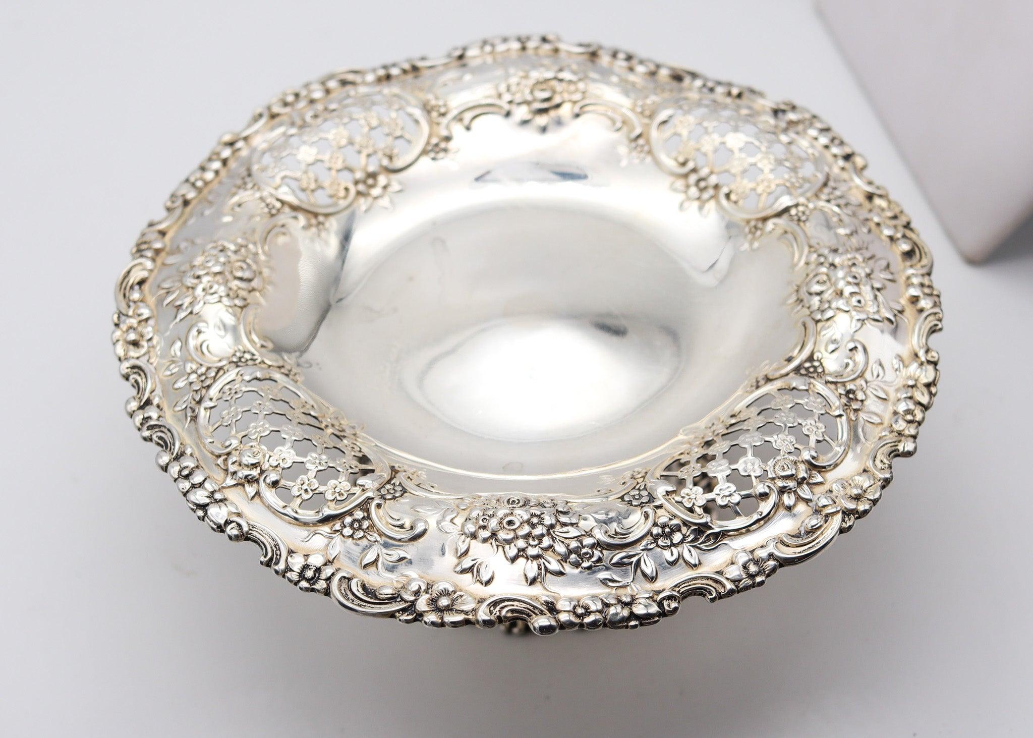 TIFFANY & CO 1895 Charles L. Tiffany English King Pattern Kompott in 925 Sterling (Viktorianisch) im Angebot