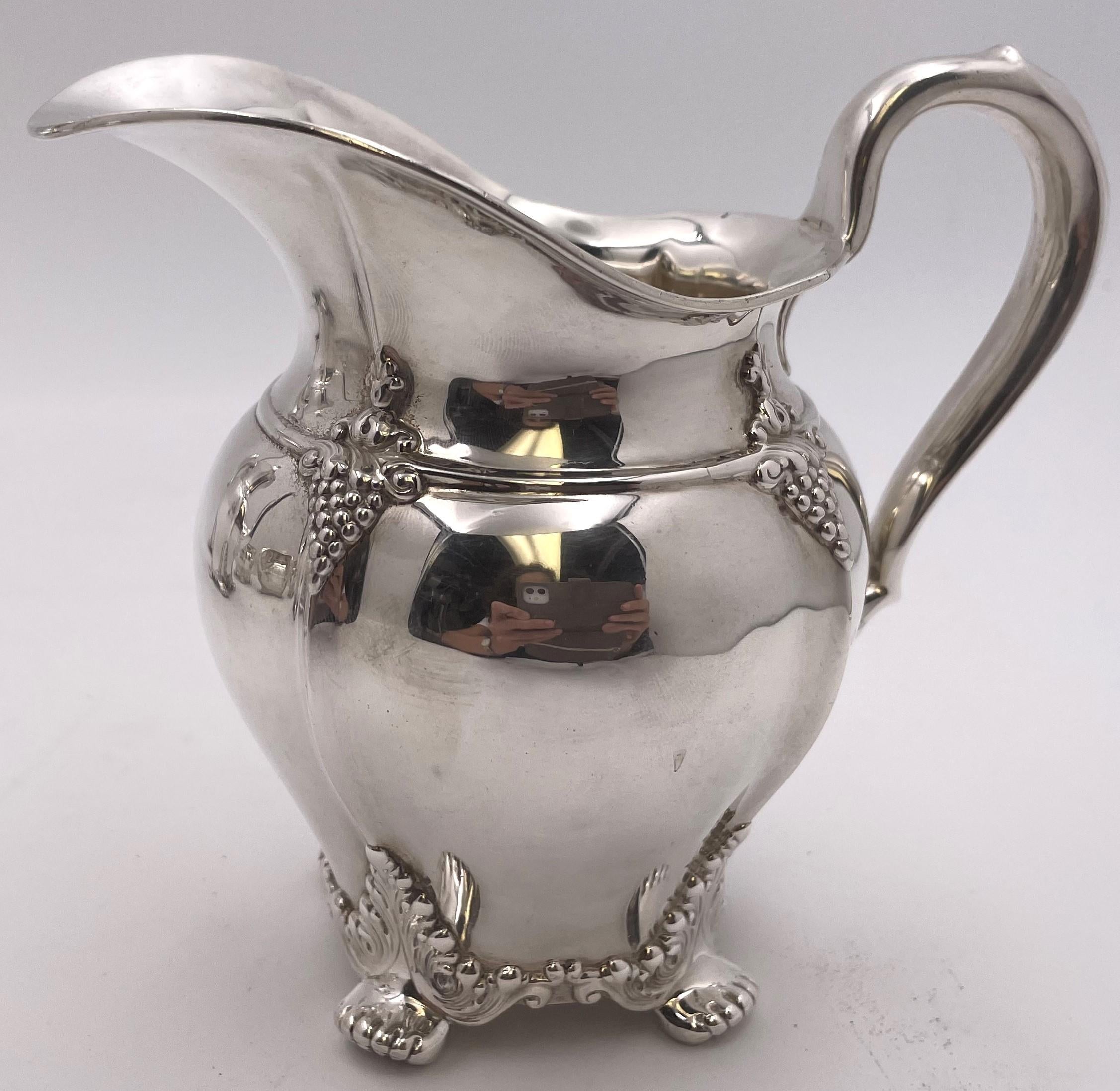 Tiffany & Co. 1896 Sterling Silver 5-Piece Tea & Coffee Set in Holly Pattern? For Sale 9