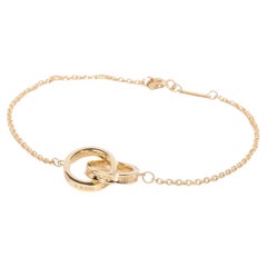 Tiffany & Co. 18ct Gold 1837 Interlocking Bracelet