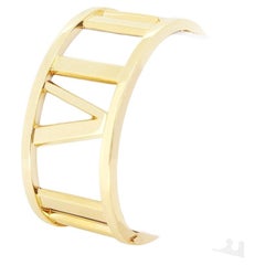 Tiffany & Co. 18ct Gold Atlas Bangle, c.2003