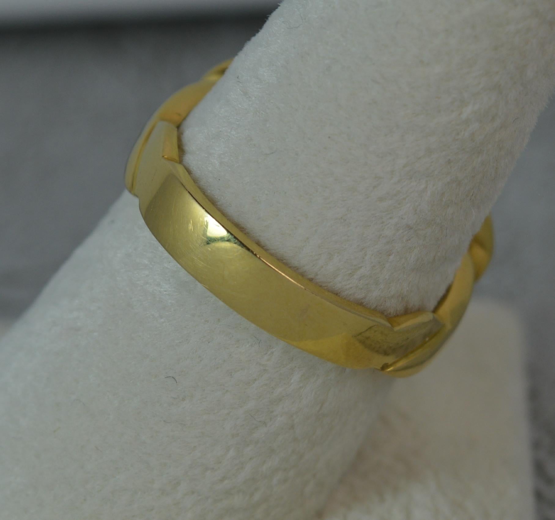 Tiffany & Co. 18 Carat Gold Paloma Picasso Double Heart Ring 1