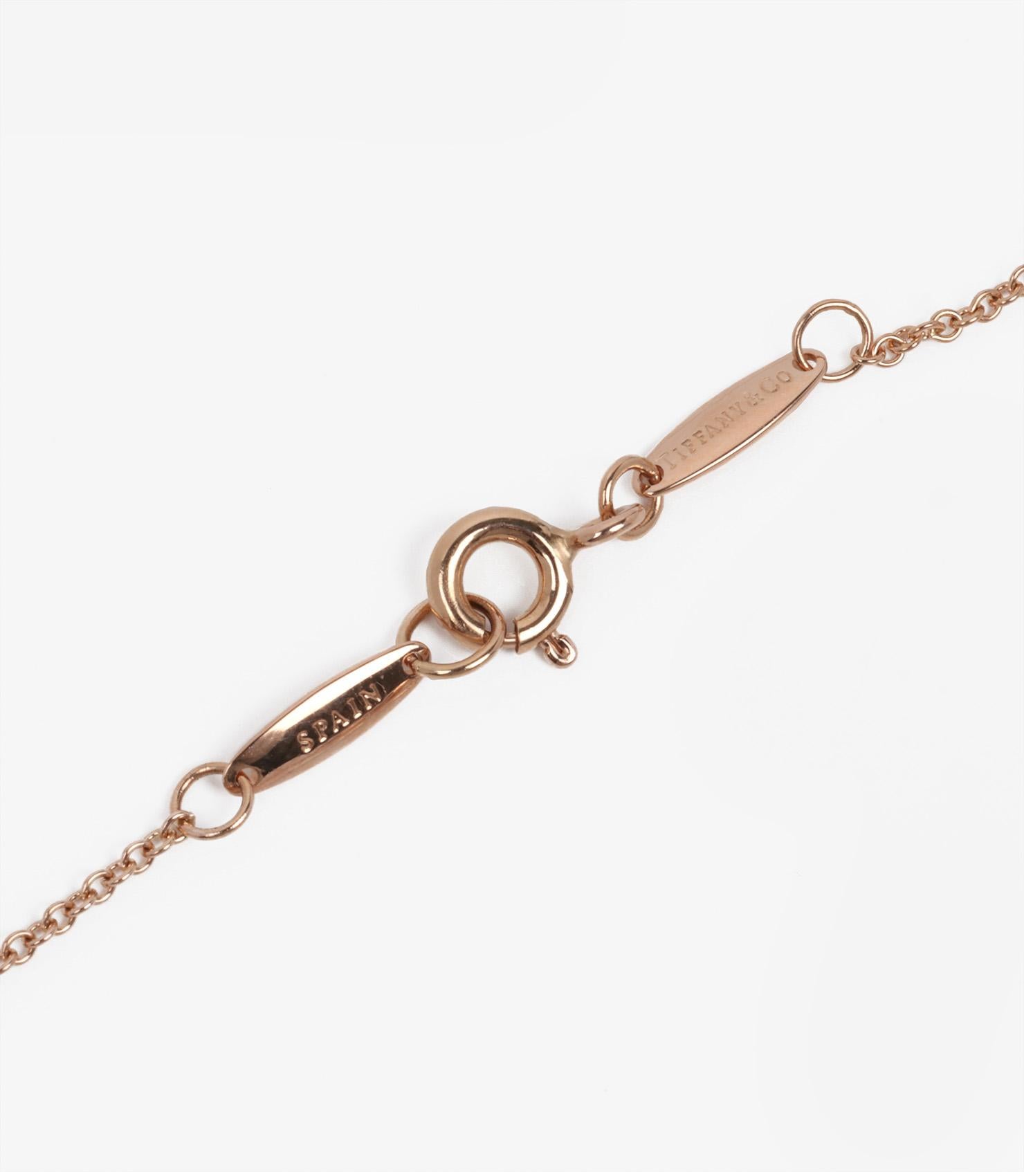 tiffany and co bean necklace