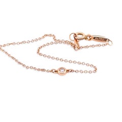 Tiffany & Co. 18ct Rose Gold Elsa Peretti Diamonds by the Yard Armband 0,07ct