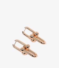 Tiffany & Co. 18ct Rose Gold Hardwear Extra Large Link Earrings