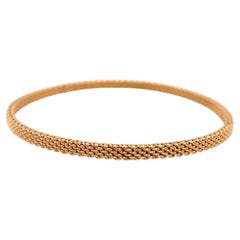 18 Karat Roségold Somerset Mesh-Armreif von Tiffany & Co