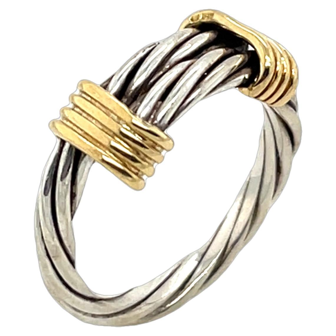 Tiffany & Co 18ct Yellow and White Gold Ring