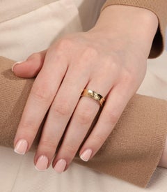 Tiffany & Co. 18 Carat Yellow Gold 1837 Band Ring