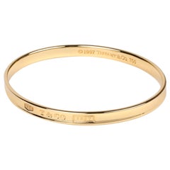 Tiffany & Co. 18 Karat Gelbgold 1837 Armreif