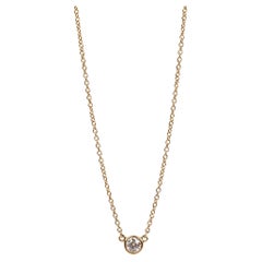 Tiffany & Co. 18ct Yellow Gold Diamond by the Yard Pendant