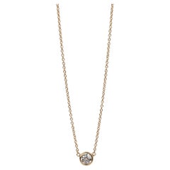 Tiffany & Co. 18ct Yellow Gold Diamond by the Yard Pendant