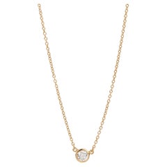 Tiffany 
Co. 18ct Yellow Gold Diamond by the Yard Pendant