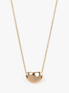 Tiffany & Co. 18ct Yellow Gold Elsa Peretti 11mm Bean Design Pendant