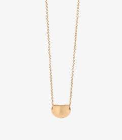 Elsa Peretti for Tiffany & Co., ciondolo in oro giallo 18ct con disegno del fagiolo da 11mm
