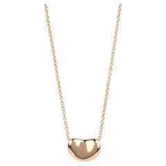 Tiffany & Co. 18ct Yellow Gold Elsa Peretti 11mm Bean Design Pendant
