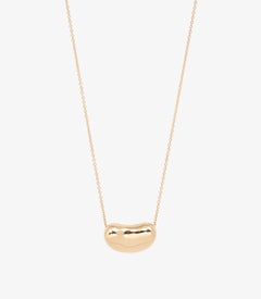 Tiffany & Co. 18ct Yellow Gold Elsa Peretti 18mm Bean Design Pendant